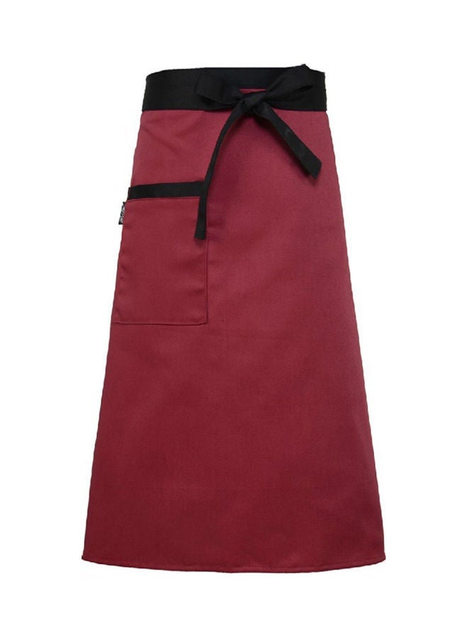 NIBEMINENT Women Kitchen Antifouling Chef Apron for Hotel Restaurant Cooking black One Size - Image 1
