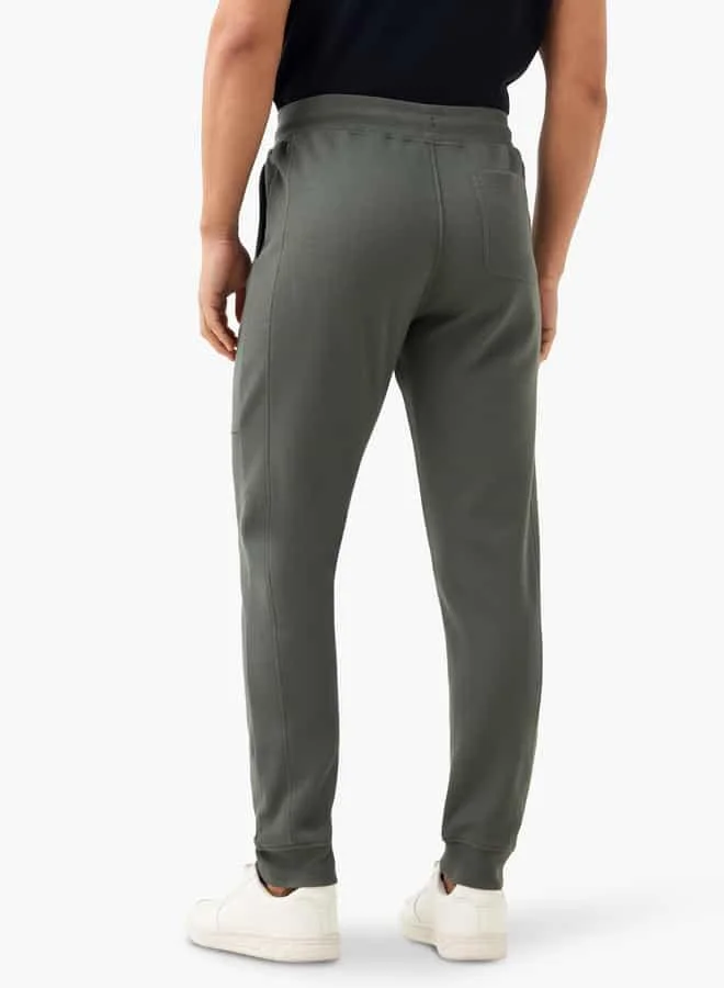 Iconic Iconic Flexi Waist Joggers with Drawstring Closure