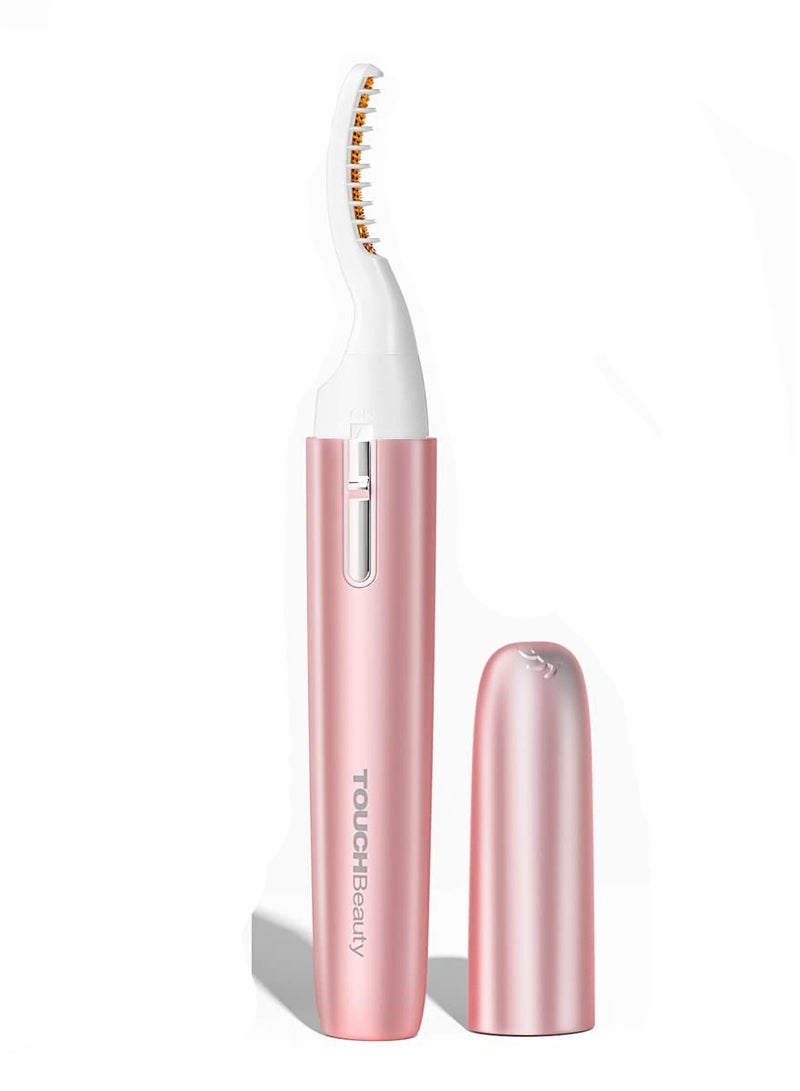 Battery-Powered Electric Heated Eyelash Curler for Effortless, Natural Curls, Quick and Painless Beauty Tool for Women - Image 1