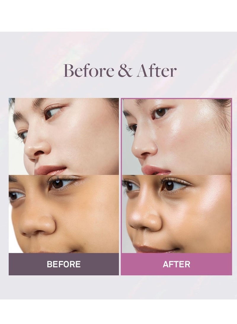 هينس بالمرطب اللامع Hince True Dimension Radiance Balm، 5 جرام (شفاف) - هايلايتر وجه طبيعي بلمسات شفافة لإضاءة البشرة. قوام رفيع جدًا، عصا مكياج متعددة الاستخدامات لل Blush وظل العيون. - Image 5