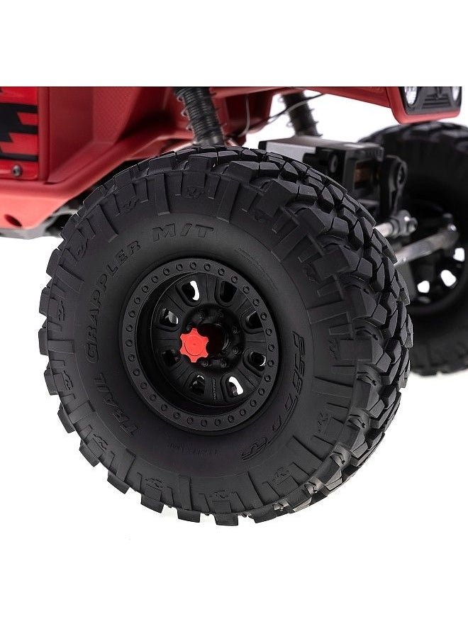 Generic - 4PCS Aluminium Wheel Rim Center Cap M4 Nut Replacement for TRAX4 TRAX6 SCX10 90046 Redcat Gen8 Tamiya MST CFX VS4-10 1/10 Remote Control Crawler - Image 1