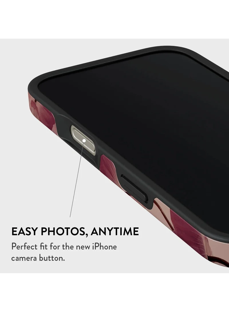 بورجا جراب iPhone 16 pro، قطعتان من الغلاف الصلب + بطانة داخلية من السيليكون TPU، ممتص للصدمات، يمكن الوصول إلى جميع المنافذ، إطار مرتفع لحماية الشاشة والكاميرا، طباعة عالية الجودة لا تتلاشى أبدًا، ناعم