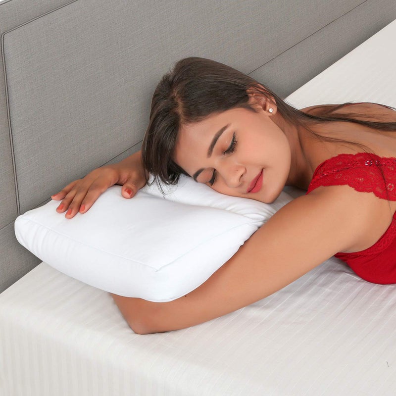 METRON- Unique & Comfortable Orthopedic Microbead Cloud Pillow That is Light & Cooling with Conforming Properties for The Head and Neck Support - Image 3