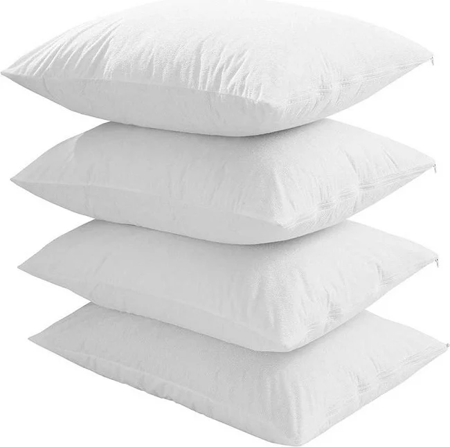 GOLDRİSE Karaağaç 10 Pieces Zippered White Inner Pillow Case 50X70 cm