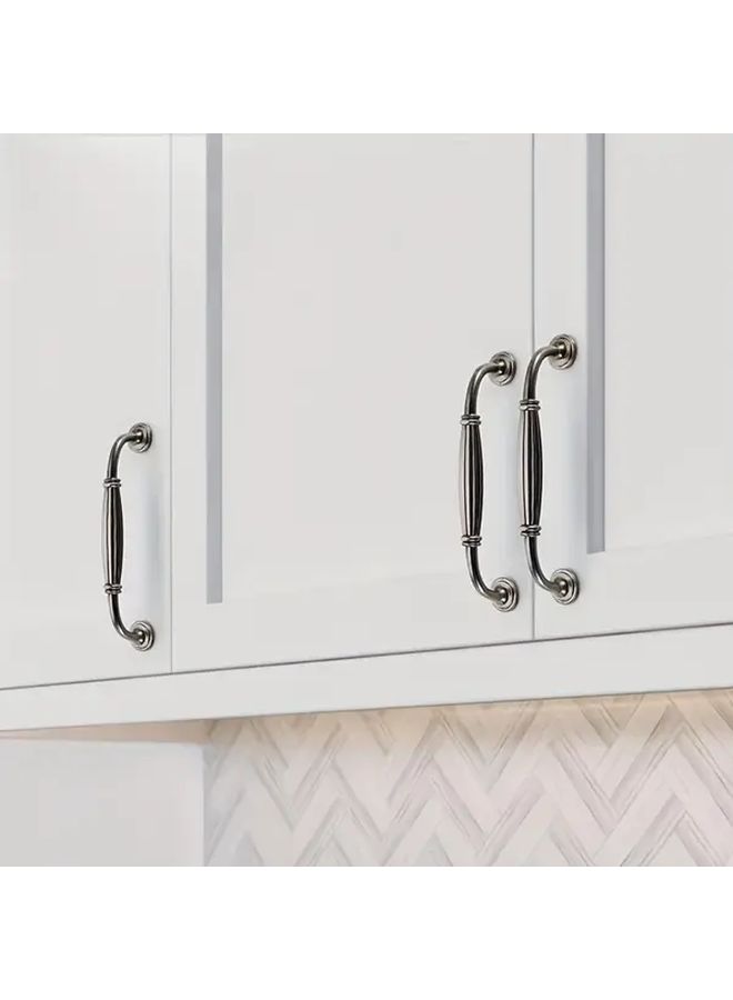Bronze 4pcs Solid Metal Handles 96mm Hole Spacing For Drawers Cabinets - Image 3