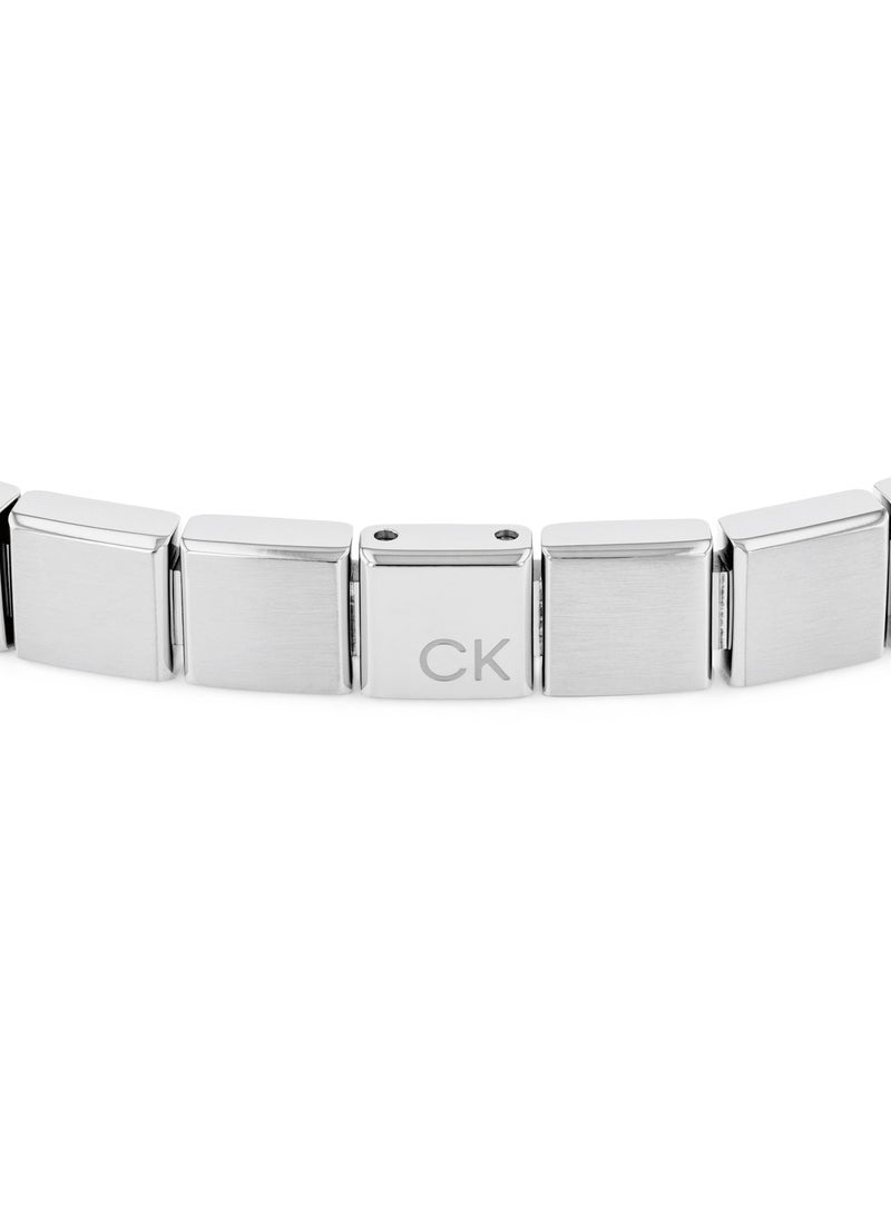 CALVIN KLEIN - Calvin Klein Men's Silver Link Bracelets - 35000488 - Image 1