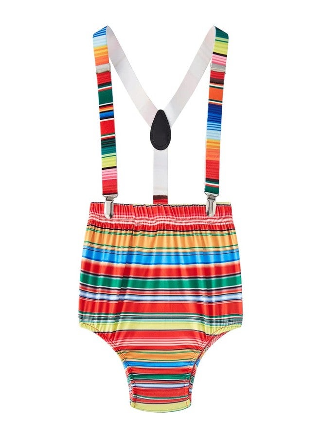 Okbebe Baby Boy Fiesta 1st First Cinco De Mayo Birthday Outfit Infant Birthday Uno Clothes Short Set (muticolor, 18-24 Months) - Image 3