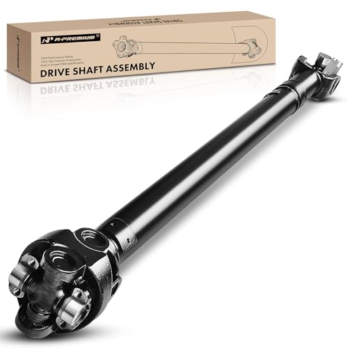 A-Premium Front Complete Drive Shaft Prop Shaft Driveshaft Assembly Compatible with 2003-2006 Jeep Wrangler 2003 2004 2005 2006 L4 2.4L, [4WD, Manual Transmission], Replace# 52853402AB, 52853402AD - Image 1