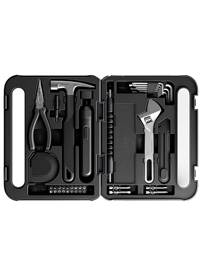 Xiaomi Mijia Toolbox Set Hardware Repair Pliers Hammer Measuring Tape Measure Electric Screwdriver Portable Tool Combination  - Image 3