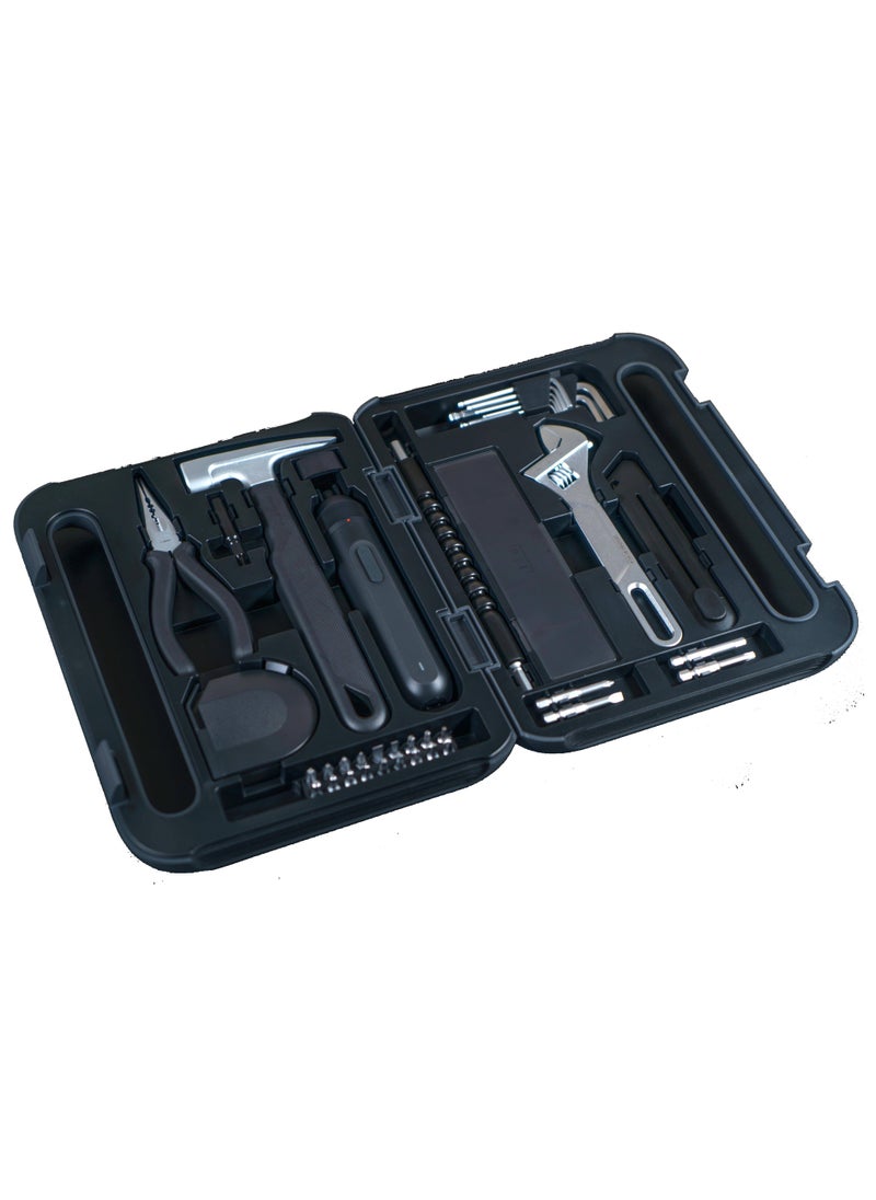 Xiaomi Mijia Toolbox Set Hardware Repair Pliers Hammer Measuring Tape Measure Electric Screwdriver Portable Tool Combination  - Image 4