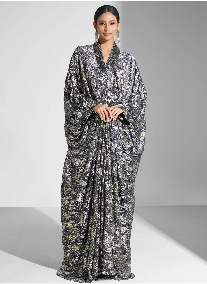 Khizana Shimmer Kaftan