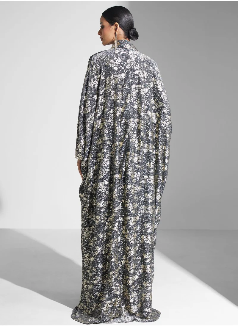 Khizana Shimmer Kaftan