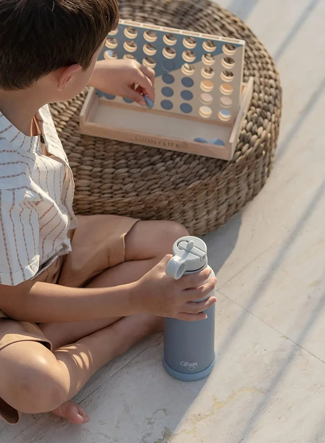 Citron Stainless Steel Water Bottle 350ml - Cool Kid - Insulated Thermos Bottle for Kids - BPA-Free, Leakproof & Durable - Keeps Drinks Hot or Cold for Hours
