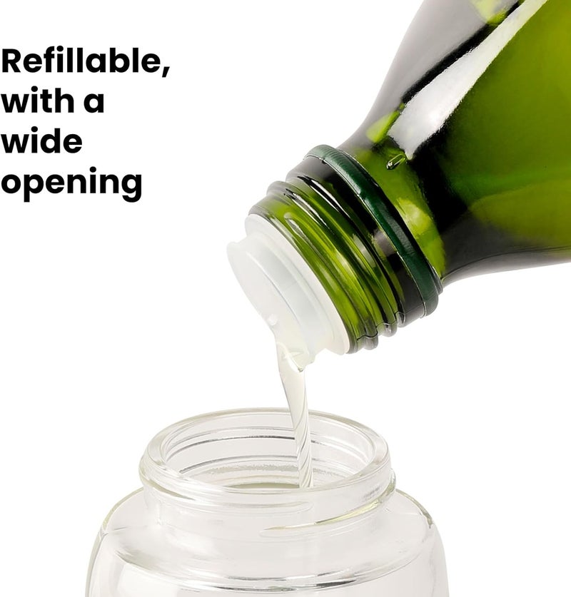 Mistifi Oliver Oil Sprayer for cooking, Spray bottle 6oz, Non-Aerosol Refillable Dispenser Oil Mister FS600 Less is More - Image 3