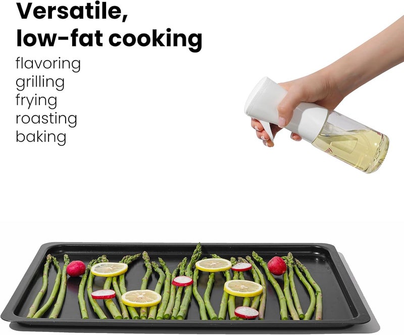Mistifi Oliver Oil Sprayer for cooking, Spray bottle 6oz, Non-Aerosol Refillable Dispenser Oil Mister FS600 Less is More - Image 1
