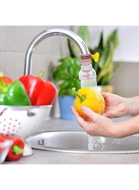 Prostuff.in Prostuffin Kitchen Tap Extension Flexible Sink Faucet Expandable Water Tap Filter Shower Head Rotatable Nozzle Adapter for Sink Tap Accessories Items Tools Smart Gadgets Multicolor 1 Pcs  - Image 5