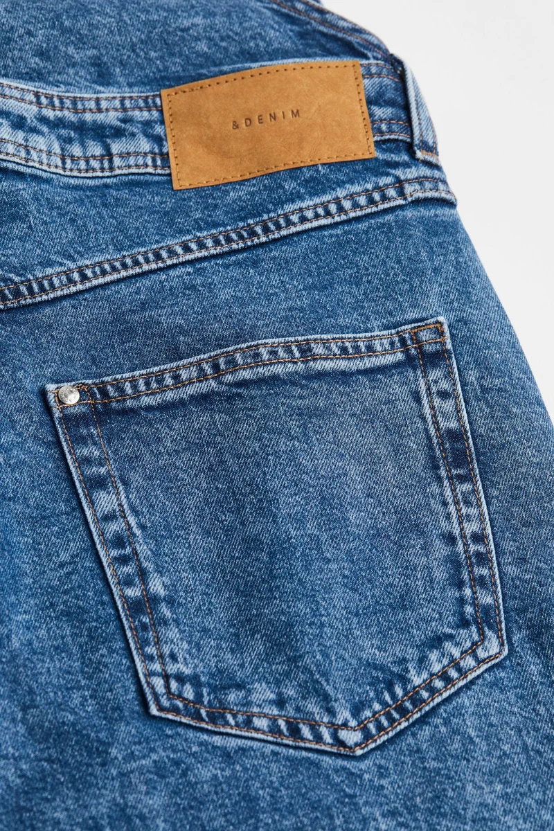 H&M Flared Denim Dungarees