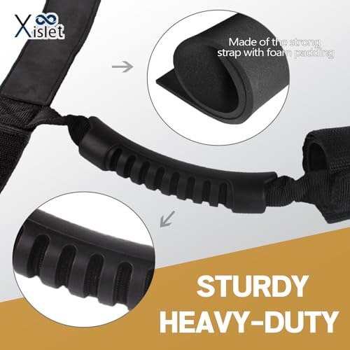 Xislet 2 Pack Grab Handles Compatible with Golf Cart Onewheel UTV Polaris RZR Can Am Maverick Replace 2858185 Universal Grab Assist - No Drill Required - Image 4