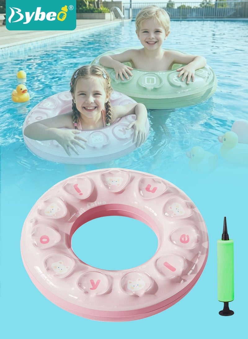 Bybeo Toddler Pool Float, Kids Swimming Ring, Inflatable Baby Pool Floats Swim Circle with Double Airbag, Children Float Tube Toy For Beach Lake River Water Pool For Boys Girls 20-40kg - Image 1