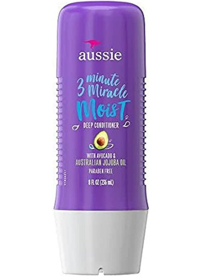 Aussie Avocado 3 Minute Miracle Moist Deep Conditioner- Paraben Free 236 ML - Image 2