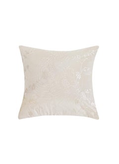 Melen Double Summer Jacquard Bedding Set - 7 Pieces - Serena - Light Beige  - Image 5
