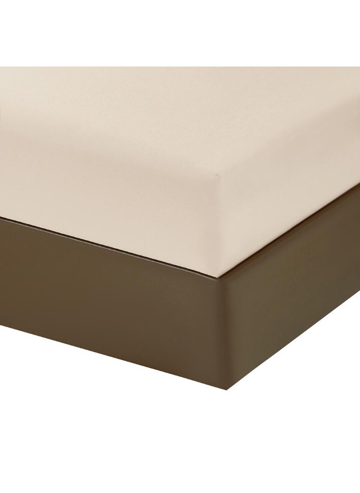 Melen Double Summer Jacquard Bedding Set - 7 Pieces - Serena - Light Beige  - Image 2