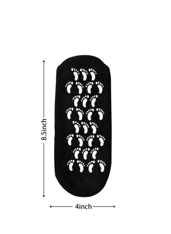 Moisturising Socks, Moisturising Gel Socks, Spa Socks with Essential Oils, Rose, Spa Gel Socks, Foot Care for Dry, Cracked Feet and Soften Dry Skin, 1 Pair - Image 5