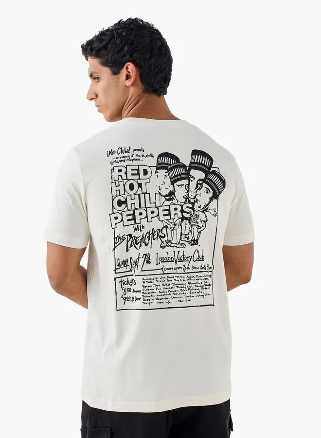 Splash FAV The Red Hot Chili Peppers Print T-shirt