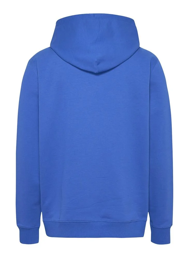 تومي جينز Logo Print Drawstring Pull Over Hoodie