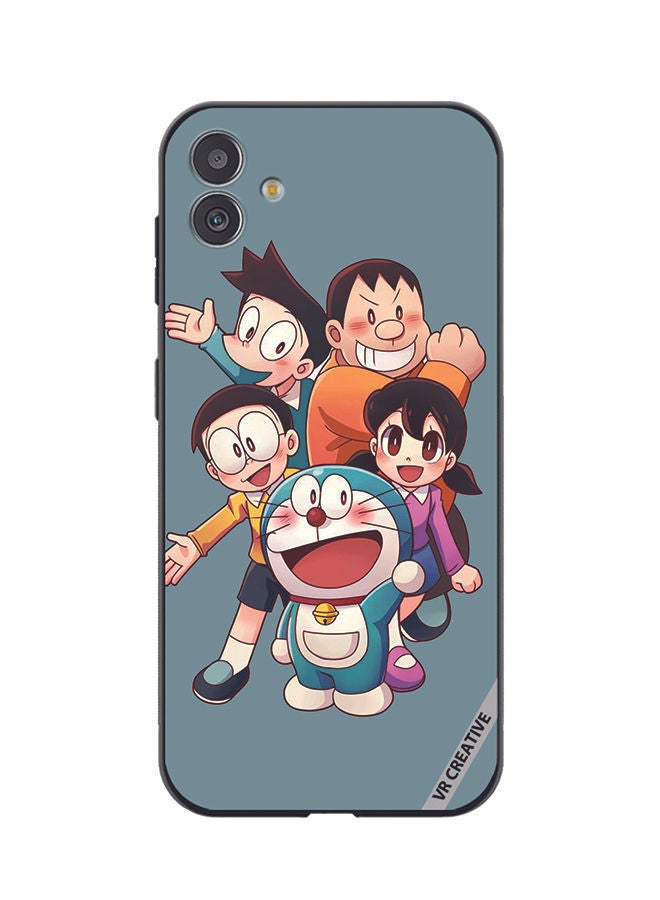 VR CREATIVE Protective Case Cover For Samsung Galaxy F14 Doremon Design Multicolour - Image 1