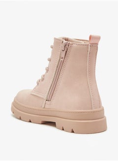 Disney Cinderella Print Low Ankle Boots with Lace-Up Closure  - Image 2