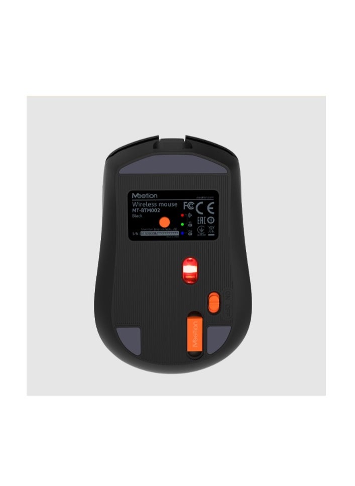 Meetion MEETION BTM002 WIRELESS RECHARGEABLE MOUSE, 2.4G AND BLUETOOTH DUAL MODE MOUSE  - Image 2