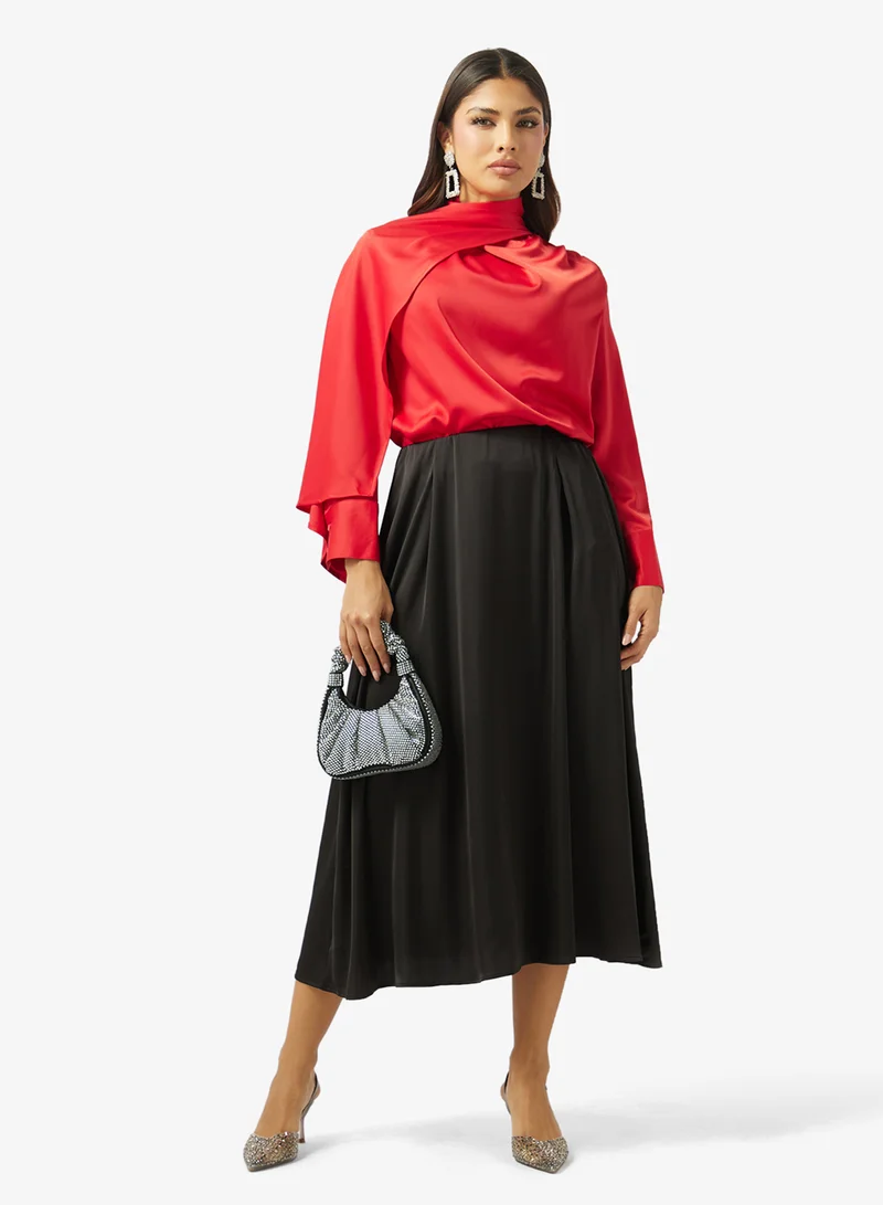 Khizana Flare A-line Skirt