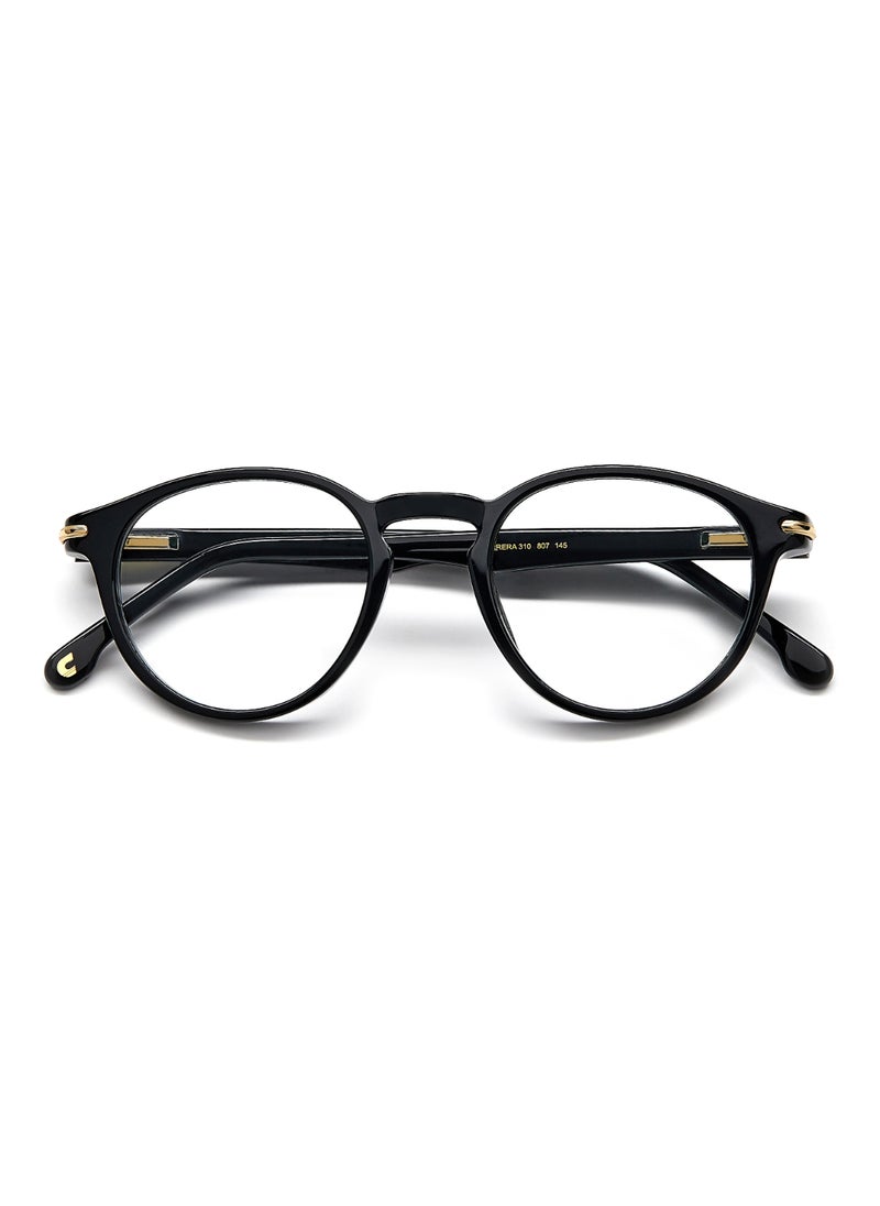Carrera Unisex Acetate Sunglasses Carrera 310  43 - Lens Size: 42.9 Mm - Black  - Image 4