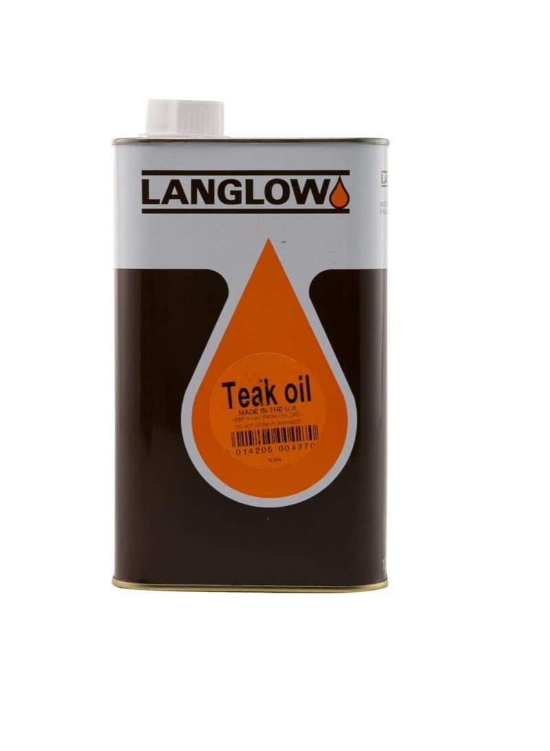 Langlow Teak Oil 1L - UK - Image 1