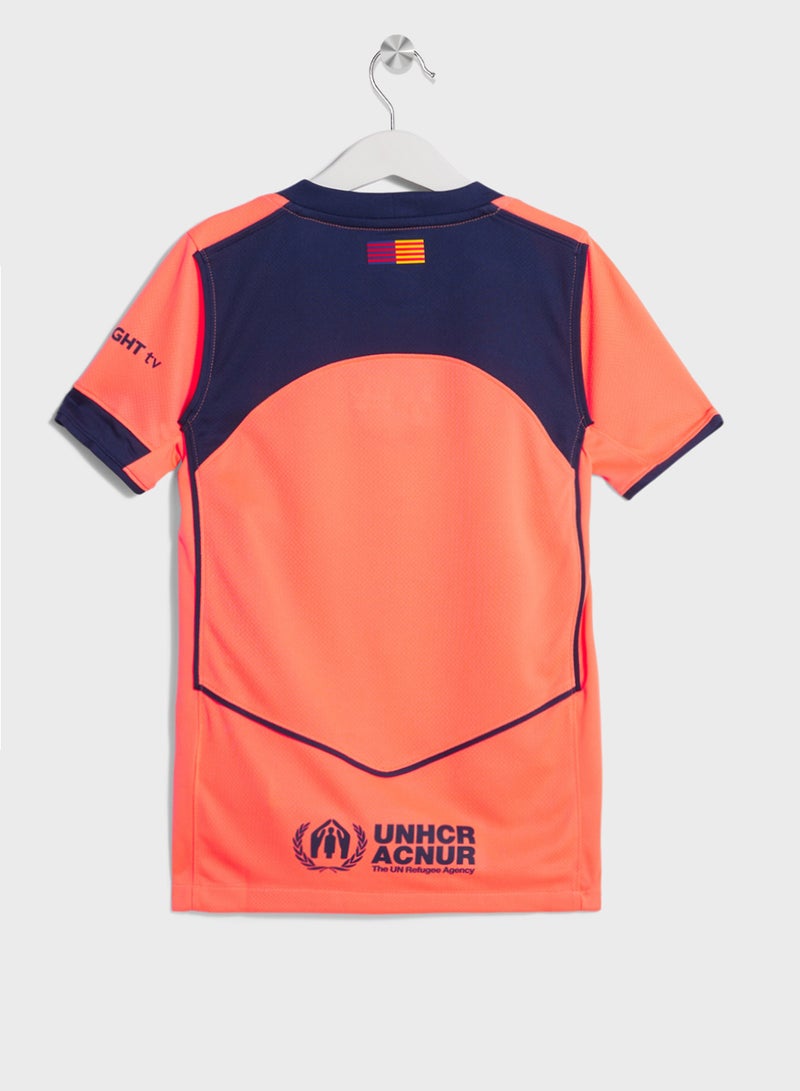 Nike youth fc barcelona 24/25 3rd stadium jersey - Image 2