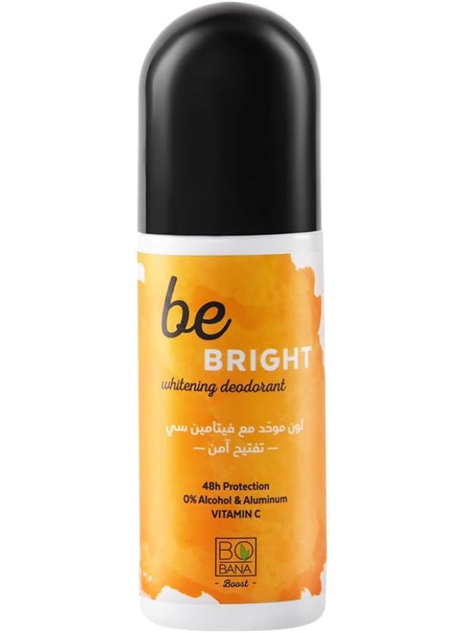 بوبانا مزيل عرق رول اون مفتح للبشرة بفيتامين سي