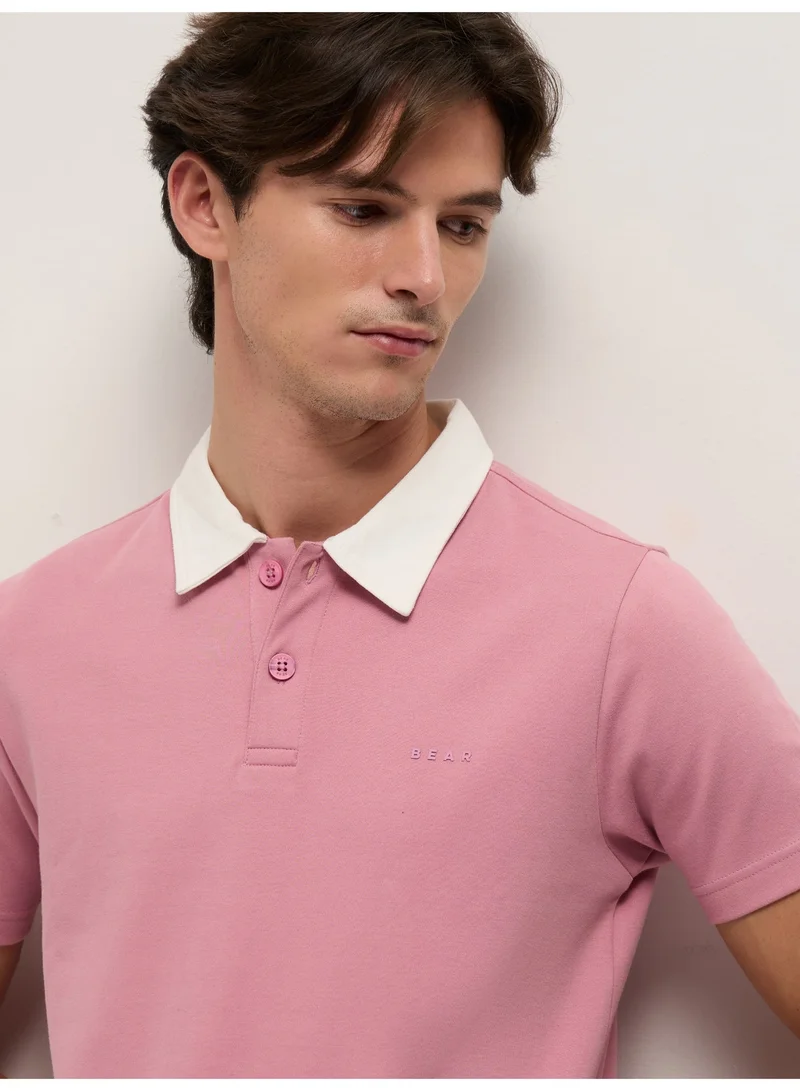 THE BEAR HOUSE  Men’s Short Sleeve Polo T-Shirt | Casual or Smart Style | Perfect for Work, Travel, Everyday Outfits & All-Season Wear | Stylish, Comfortable & Versatile for Any Occasion for Men | Best Price UAE
