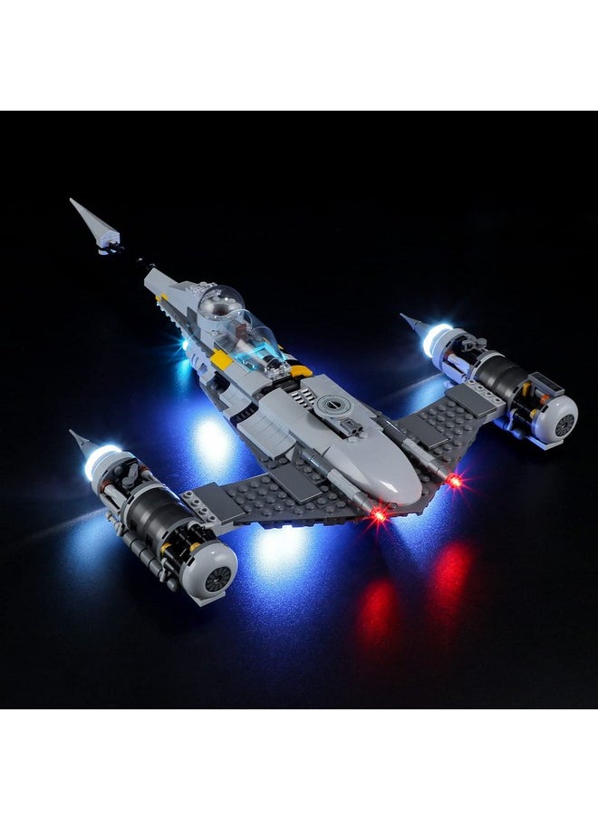 BRIKSMAX BRIKSMAX Led Lighting Kit for LEGO-75325 The Mandalorian's N-1 Starfighter - Compatible with Lego Star Wars Building Blocks Model- Not Include The Lego Set  - Image 3