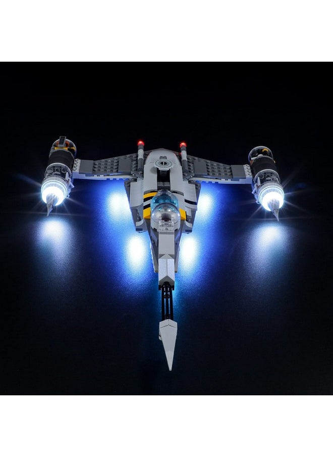 BRIKSMAX BRIKSMAX Led Lighting Kit for LEGO-75325 The Mandalorian's N-1 Starfighter - Compatible with Lego Star Wars Building Blocks Model- Not Include The Lego Set  - Image 2