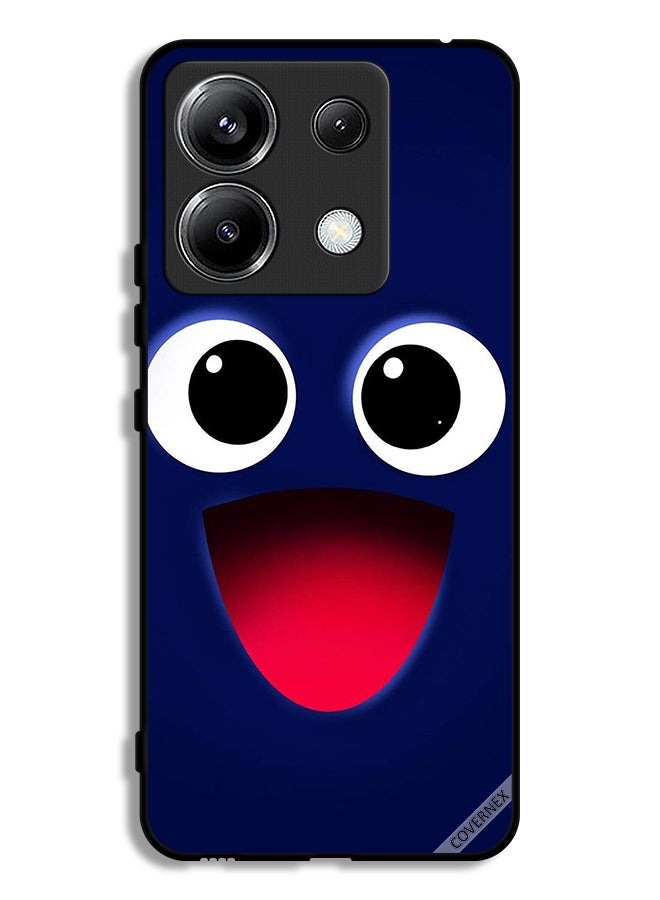 Covernex Xiaomi Redmi Note 13 Pro 5G Protective Case Cover Happy Smiley - Image 1