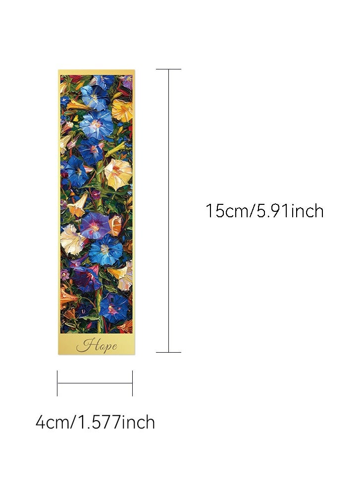 30 Euro-American vintage Monet Garden bookmarks，Retro Aesthetic Art Poster Bookmark Set, For Book Lovers, Students - Image 5