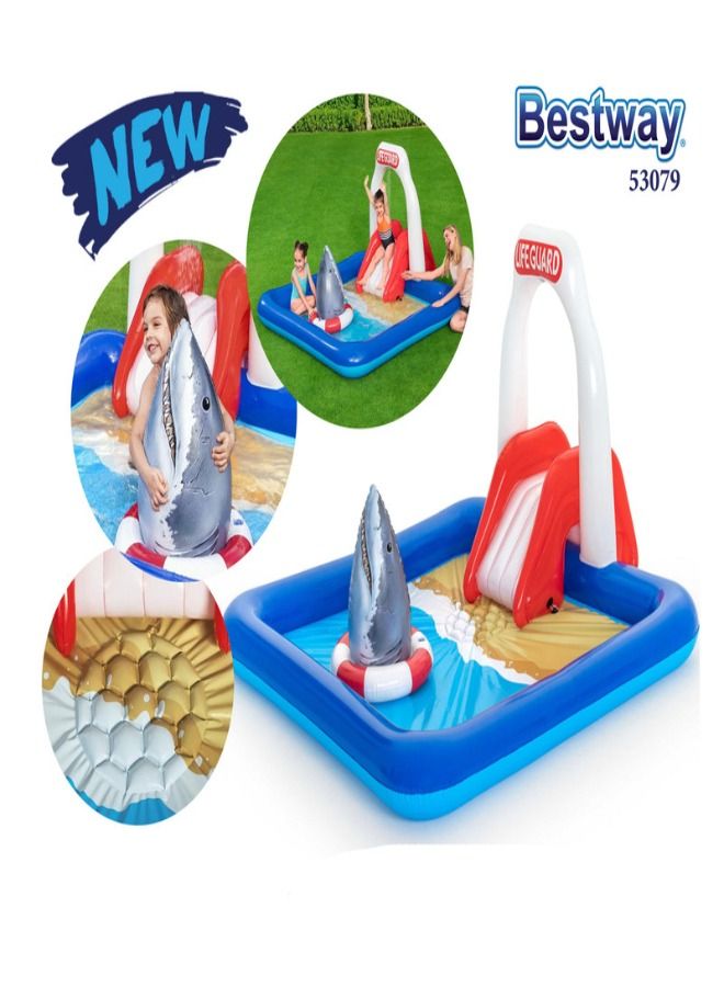 Bestway Lifeguard Tower Play Center 2.34M X 2.03M X 1.29M 26-53079 - Image 1