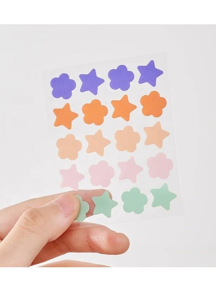 Kormesic مجموعة لاصقات حب الشباب 3 قطع سهلة الاستخدام شفاء سريع لاصقات خالية من الألم والندوب للوجه تعزز شفاء الجروح تركيبة طبيعية لاصقات حب الشباب (60 لاصقة) - Image 3