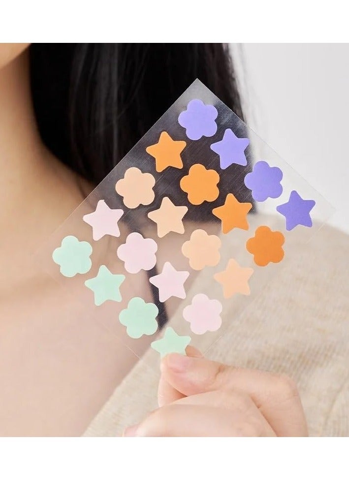 Kormesic مجموعة لاصقات حب الشباب 3 قطع سهلة الاستخدام شفاء سريع لاصقات خالية من الألم والندوب للوجه تعزز شفاء الجروح تركيبة طبيعية لاصقات حب الشباب (60 لاصقة) - Image 4