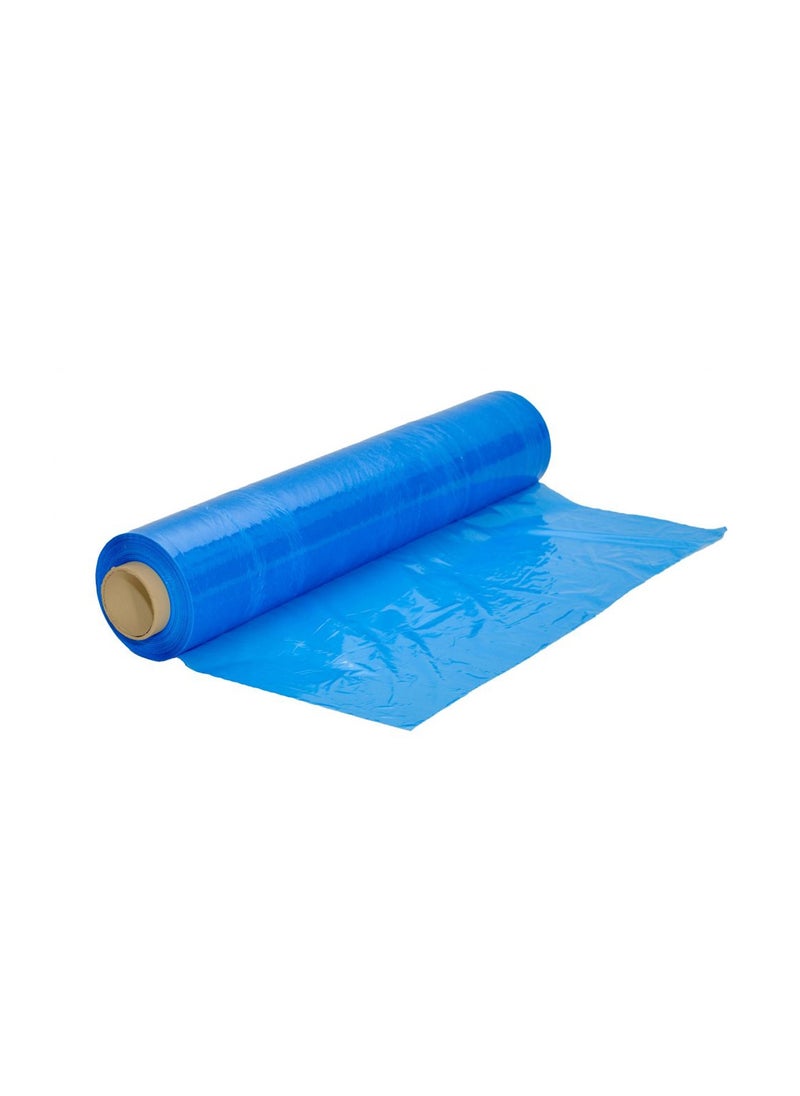 Hi Care - Stretch Film Plastic Wrap Roll –Blue- Industrial Heavy Duty Shrink Wrap Cling Film For Packing Furniture, Luggage Wrapping, Plastic Roll For Moving Supplies - Image 1