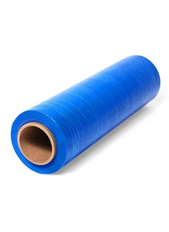 Hi Care Stretch Film Plastic Wrap Roll –Blue- Industrial Heavy Duty Shrink Wrap Cling Film For Packing Furniture, Luggage Wrapping, Plastic Roll For Moving Supplies  - Image 1