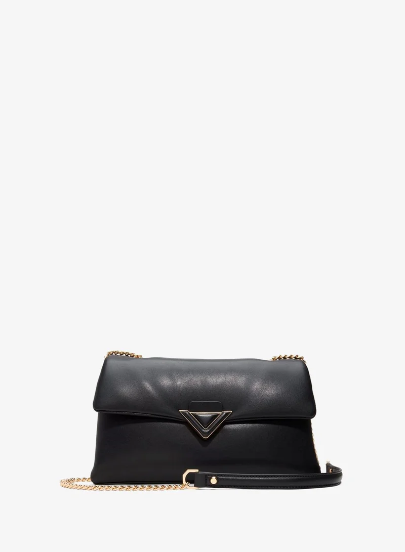 الدو Solid Chain Strap Crossbody Bag