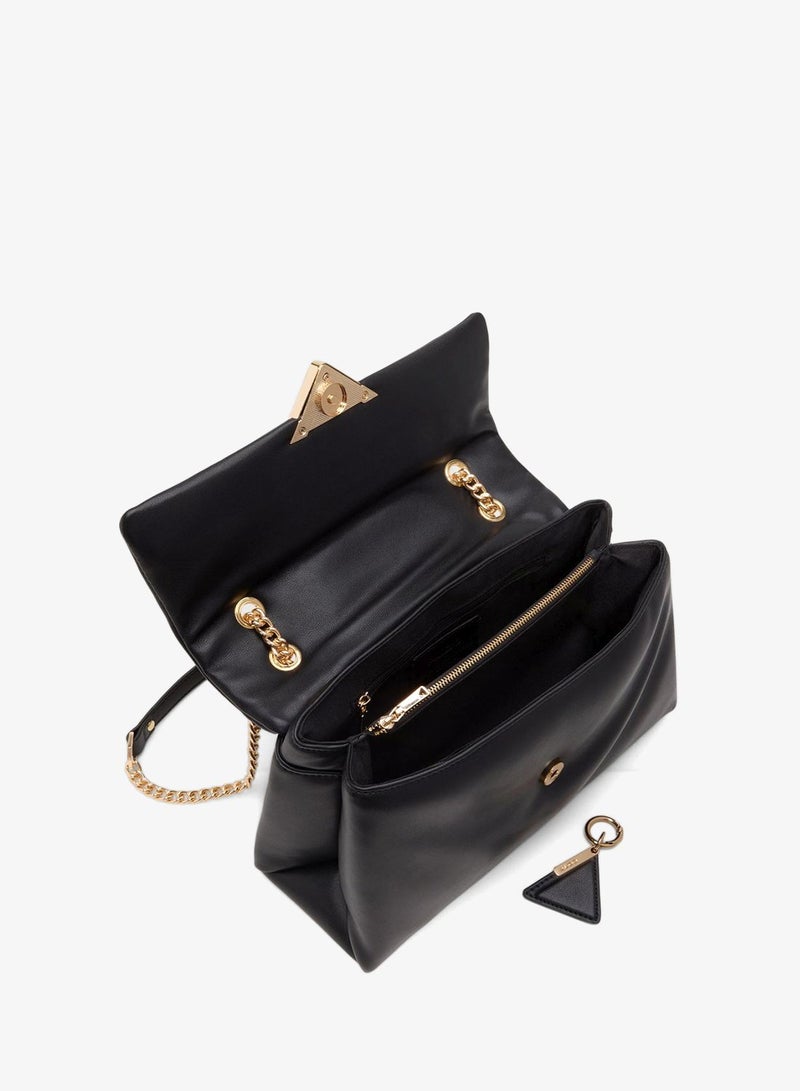 ALDO Solid Chain Strap Crossbody Bag - Image 3