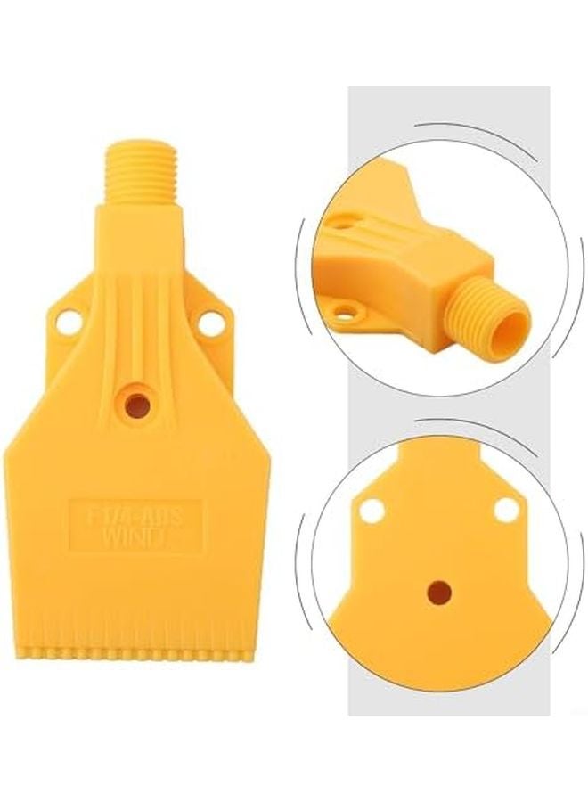 20 Pcs ABS Plastic Compressed Air Blower Nozzle 1 4 Inch BSPT Thread For Drying Cleaning - Image 3